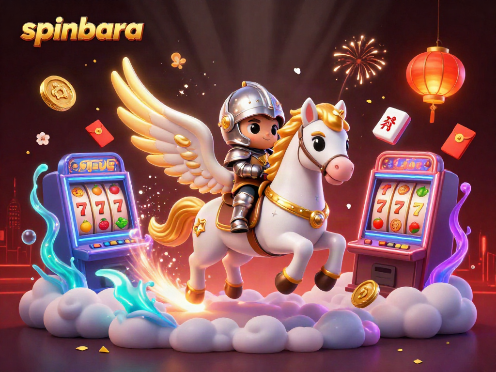Experience thrilling spins at Spinbara Casino with vibrant slot machines and dynamic gaming elements.
